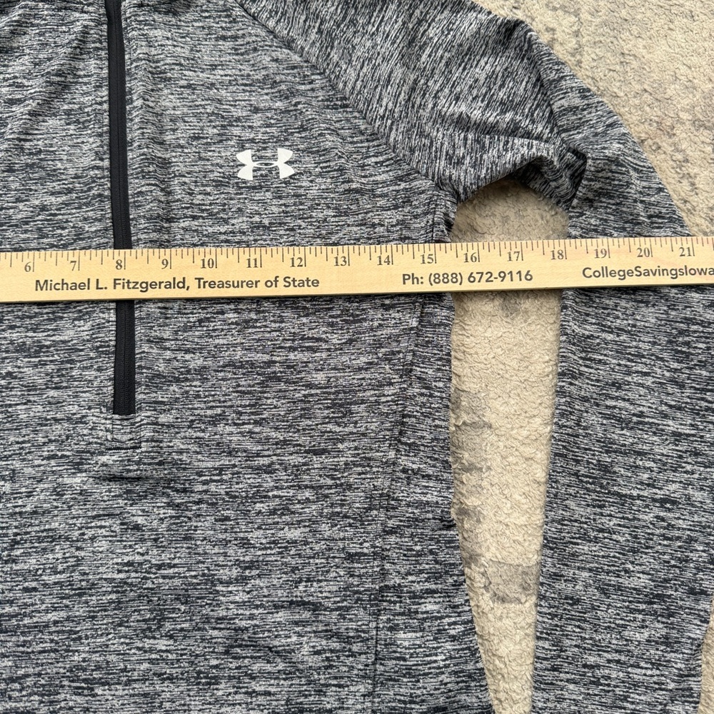 NWT Under Armour Gray 1/4 Zip Performance Pullover XS - Picture 14 of 14